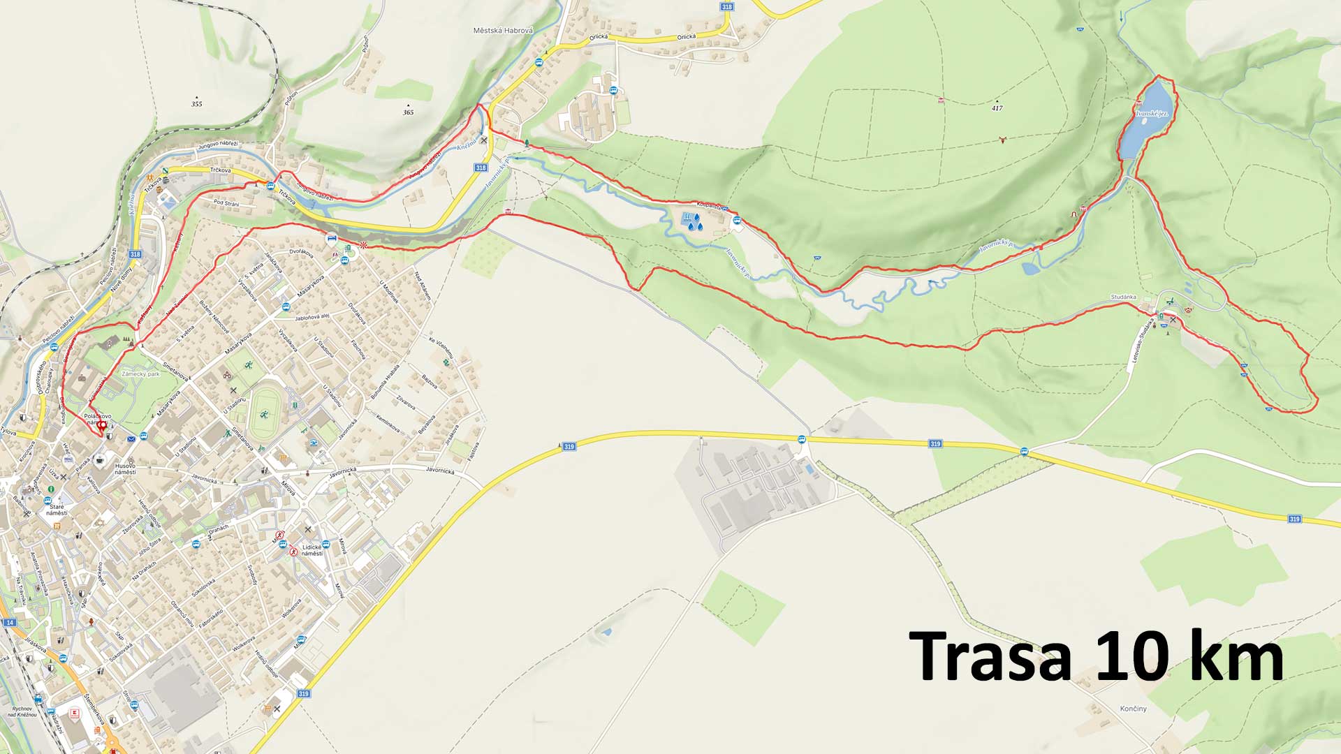 trasa 10km 2026