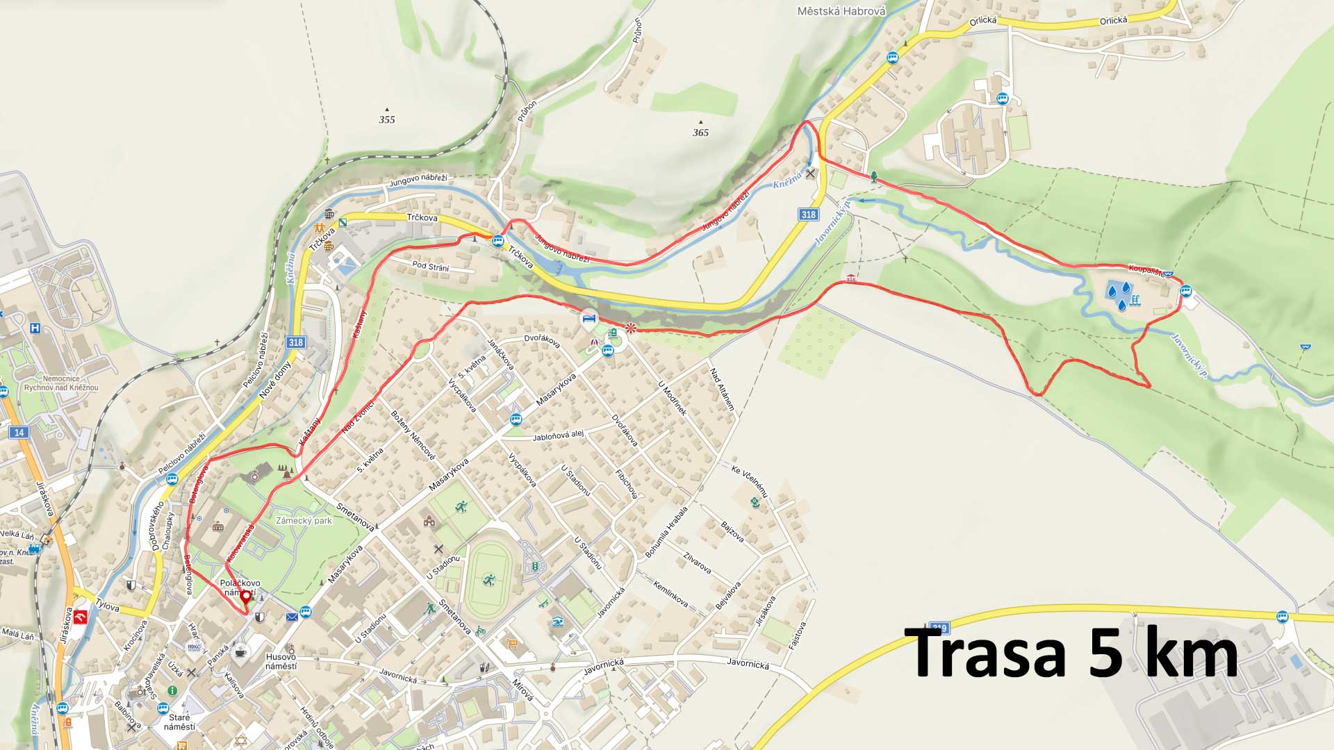 trasa 5km 2026